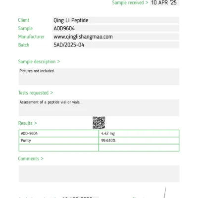 AOD9604 COA