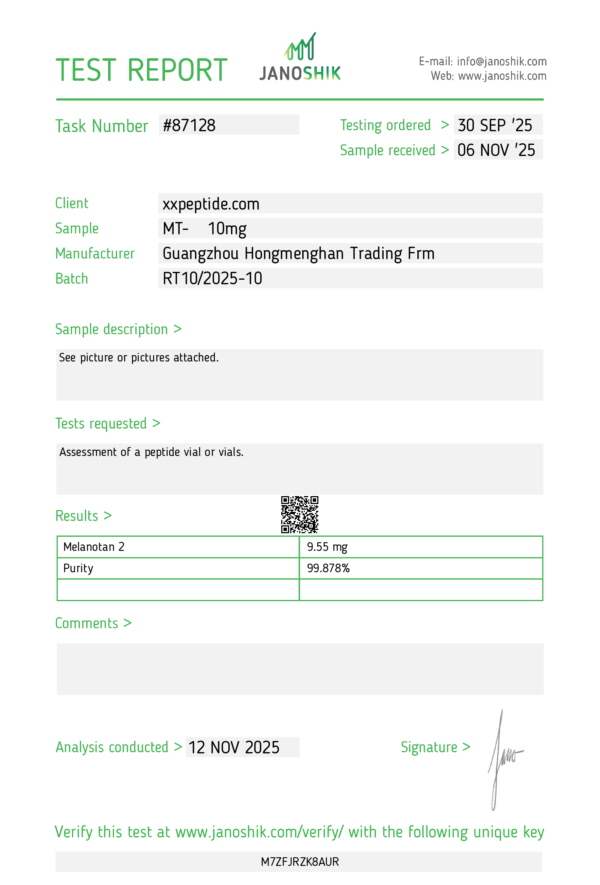 ML10 HMH MT-Ⅱ 10mg